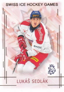 25-26 Český hokej - Lukáš SEDLÁK č. SHG-21 Gold x/50