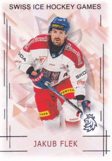25-26 Český hokej - Jakub FLEK č. SHG-5 Silver x/22