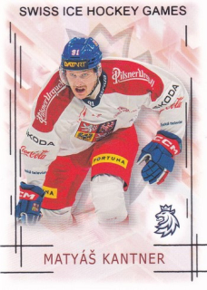 25-26 Český hokej - Matyáš KANTNER č. SHG-8 Silver x/22