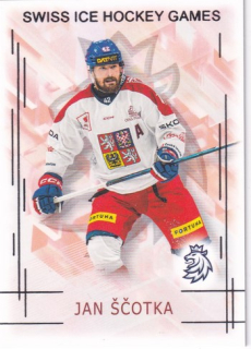 25-26 Český hokej - Jan ŠČOTKA č. SHG-22 Silver x/22