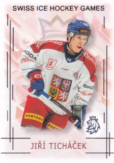 25-26 Český hokej - Jiří TICHÁČEK č. SHG-24 Silver x/22