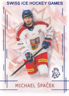 25-26 Český hokej - Michael ŠPAČEK č. SHG-23 Blue x/9