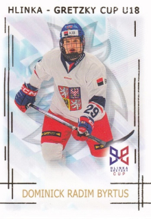 25-26 Český hokej - Dominick Radim BYRTUS č. HG-2 Gold x/50