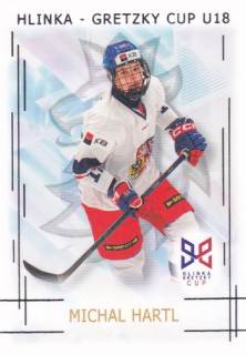 25-26 Český hokej - Michal HARTL č. HG-4 Silver x/22