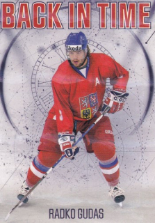 25-26 Český hokej - Radko GUDAS č. BT-2 Back In Time red x/25