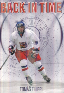 25-26 Český hokej - Tomáš FILIPPI č. BT-11 Back In Time Gold x/25