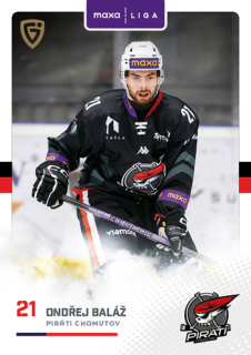 25-26 GOAL Cards - Ondřej BALÁŽ č. CHOM-20