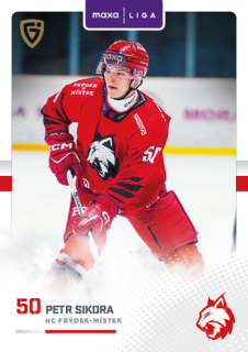 25-26 GOAL Cards - Petr SIKORA č. FMI-26