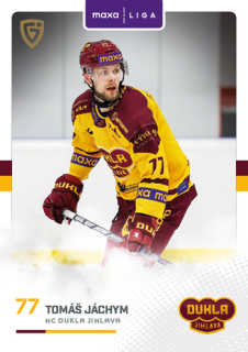 25-26 GOAL Cards - Tomáš JÁCHYM č. JIH-18 Canvas