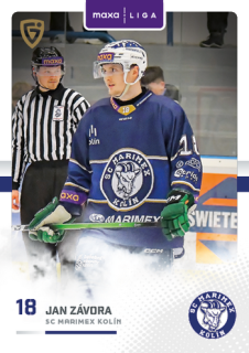 25-26 GOAL Cards - Jan ZÁVORA č. KOL-25 Canvas