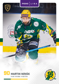 25-26 GOAL Cards - Martin NOVÁK č. VSE-28