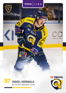 25-26 GOAL Cards - Pavel KORDULE č. ZLI-28