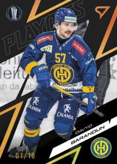 25-26 NLA - Davyd BARANDUN no. 21 Deep Gold x/10