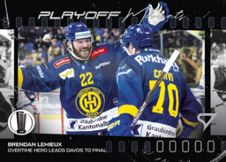 25-26 NLA - Brendan LEMIEUX no. PM-20 Play Off Moments