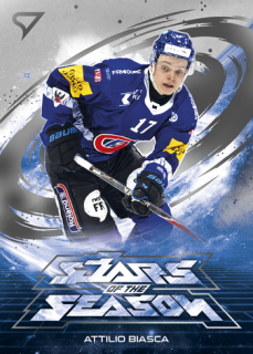 25-26 NLA - Attilio BIASCA no. SS-12 Stars of the Season