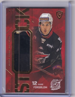25-26 GOAL Cards - Karri FORSBLOM č. ST-32 Stick 10/20