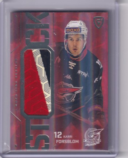 25-26 GOAL Cards - Karri FORSBLOM č. ST-32 Stick 06/10