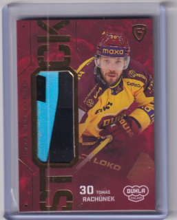 25-26 GOAL Cards - Tomáš RACHŮNEK č. ST-54 Stick 10/20