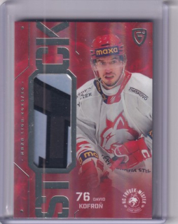 25-26 GOAL Cards - David KOFROŇ č. ST-61 Stick 08/10