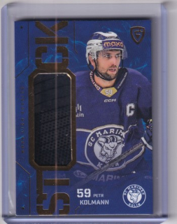 25-26 GOAL Cards - Petr KOLMANN č. ST-65 Stick 13/20