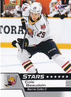 25-26 UD CHL - Cole BEAUDOIN č. 319 Stars