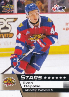 25-26 UD CHL - Evan DÉPATIE č. 346 Stars Gold