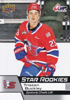 25-26 UD CHL - Tristen BUCKLEY č. 398 Stars
