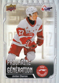 25-26 UD CHL - Jordan CHARRON č. PG-10 Prochaine Génération