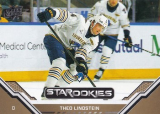 25-26 UD AHL - Theo LINDSTEIN č. 122 Starookies Gold