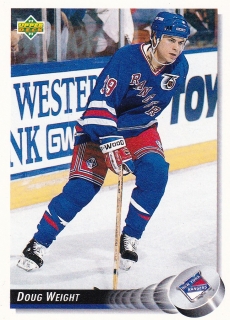 1992-93 Upper Deck - Doug WEIGHT č. 279