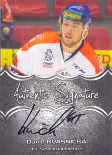 18-19 Premium Cards - David KVASNIČKA č. AS35