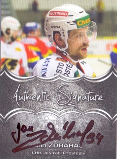 18-19 Premium Cards - Jan ZDRÁHAL č. AS61
