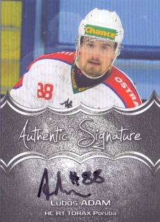 18-19 Premium Cards - Luboš ADAM č. AS65