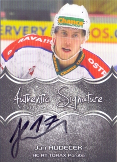18-19 Premium Cards - Jan HUDEČEK č. AS68