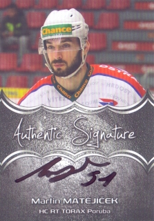 18-19 Premium Cards - Martin MATĚJÍČEK č. AS69