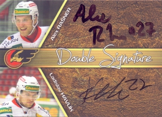 18-19 Premium Cards - Alex RAŠNER / Ladislav HAVLÍK č. DS05