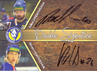 18-19 Premium Cards - Milan PROCHÁZKA / Šimon KRATOCHVIL č. DS08