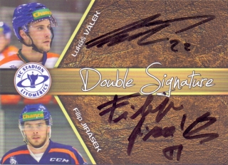 18-19 Premium Cards - Lukáš VÁLEK / Filip JIRÁSEK č. DS12