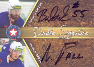18-19 Premium Cards - Vlastimil BILČÍK / Vladimír BROŽ č. DS15