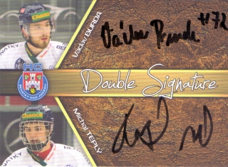 18-19 Premium Cards - Václav BURDA / Michal TEPLÝ č. DS20