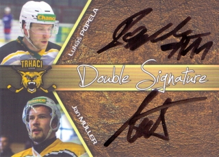 18-19 Premium Cards - Lukáš POPELA / Jan MÜLLER č. DS22
