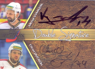 18-19 Premium Cards - Michal VYMAZAL / Ctirad OVČAČÍK č. DS30