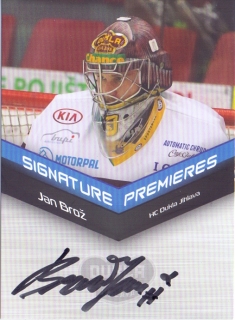 18-19 Premium Cards - Jan BROŽ č. SP10