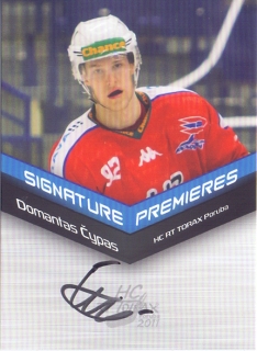 18-19 Premium Cards - Domantas ČYPAS č. SP28