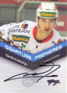 18-19 Premium Cards - Ondřej MATÝS č. SP31