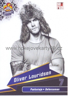 18-19 Jokerit - Oliver LAURIDSEN č. JOK-B&W-005