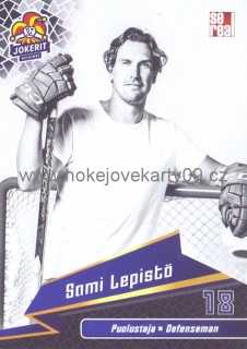 18-19 Jokerit - Sami LEPISTÖ č. JOK-B&W-006