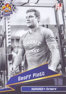 18-19 Jokerit - Geoff PLATT č. JOK-B&W-014