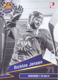 18-19 Jokerit - Nicklas JENSEN č. JOK-B&W-021