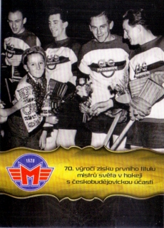 18-19 Premium Cards - F. Vacovský, Č. Pícha, F. Mizera, J. Macelis č. R01